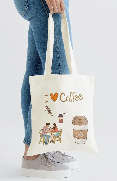 Coffee Date Tote Bag