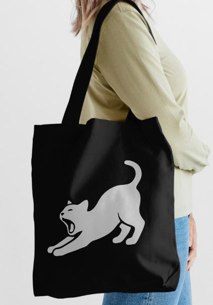 Lazy Cat Tote Bag