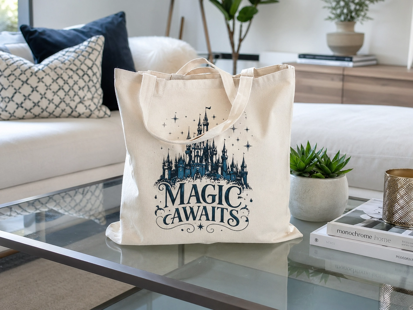 Magic Awaits Tote Bag